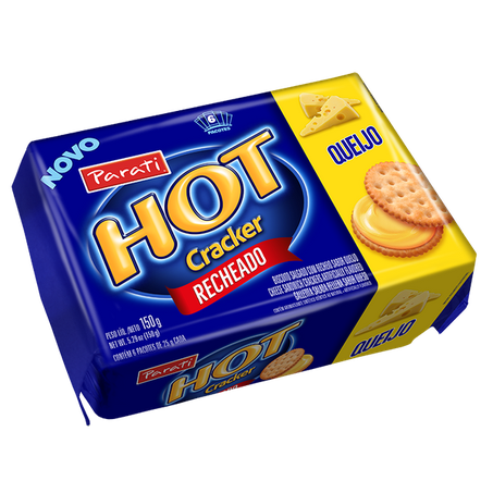 Biscoito parati hot cracker queijo 150g