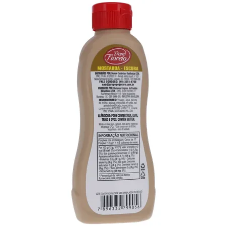 Mostarda dom fiorelo escura 200g 360-16