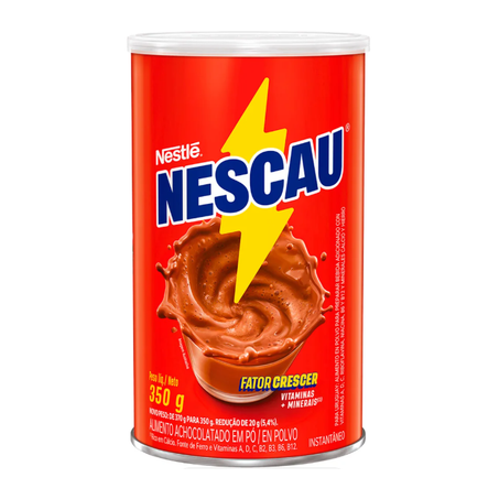 ACHOCOLATADO EM PÓ 350G NESCAU LATA