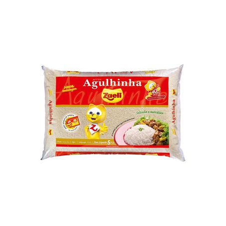 Arroz zaeli agulha branco tp1 5kg