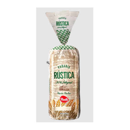 PÃO DE FORMA PANITTS PADARIA RÚSTICA INTEGRAL 450G