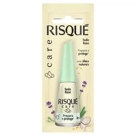 Esmalte Risqué Linha de Tratamento Seda Base Embalagem 8ML