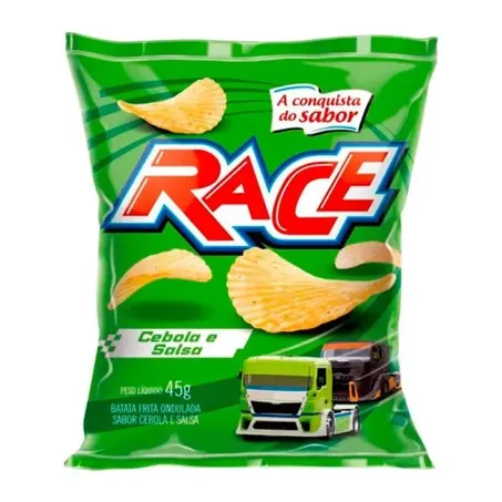 Batata ondulada race cebola e salsa 45g