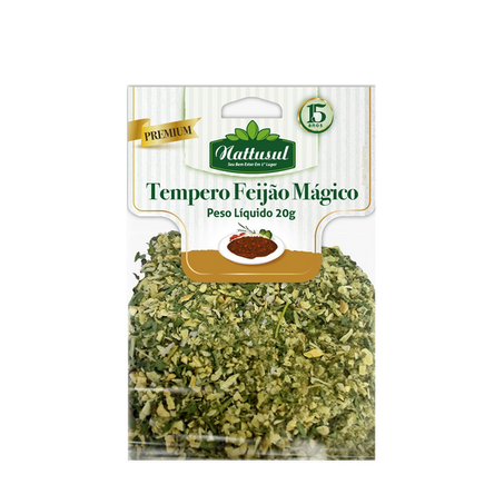 TEMPERO FEIJÃO MÁGICO NATTUSUL 20G