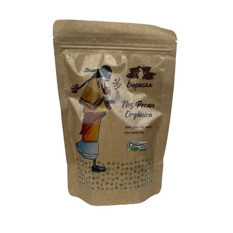 Noz Pecan Orgânica Biopecan 200g