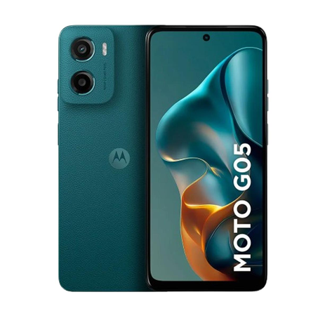 Celular Motorola G05 Armazenamento de 256gb - Memória RAM 8gb - Tela 6.7 - Verde