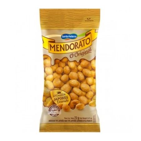 AMENDOIM S.HELENA JAPONES 70G MENDORATO 