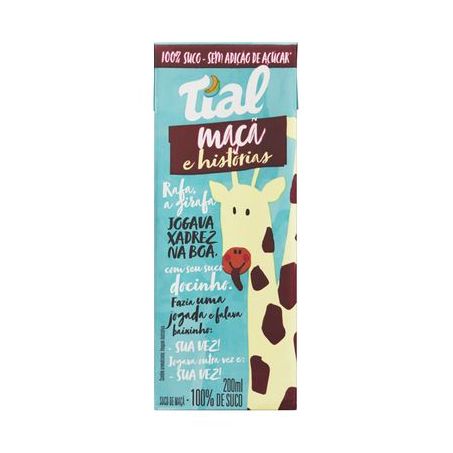 Suco Maçã Tial Caixa 200ML