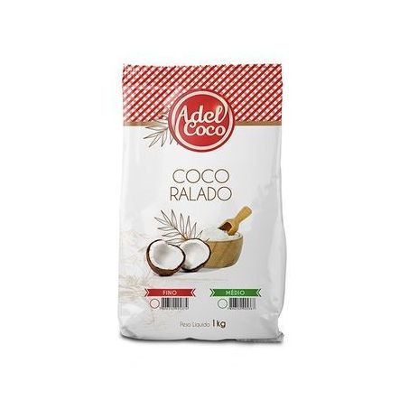 COCO RALADO UMIDO ADOCADO ADELCOCO 1KG