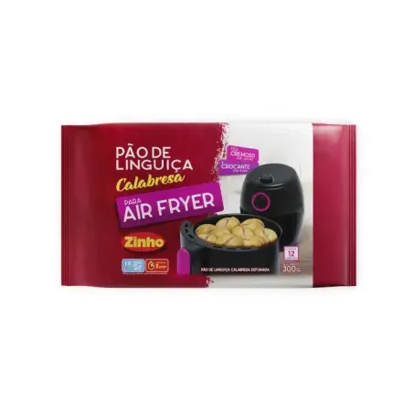 Pao de alho zinho air fryer 150g calabresa