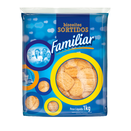 Biscoito familiar 1kg sortidos