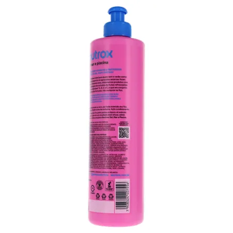 Creme para Pentear Vegano Frutas Refrescantes Neutrox Sol, Mar e Piscina Frasco 300ml 360-23