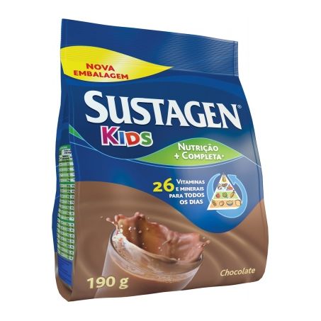 Complemento Alimentar Sustagen Kids Chocolate 190G