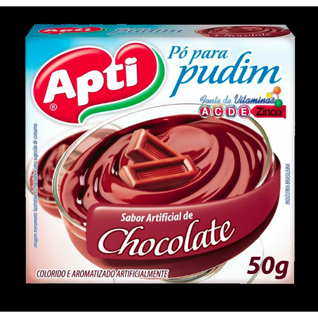 Pudim Apti Chocolate 50G