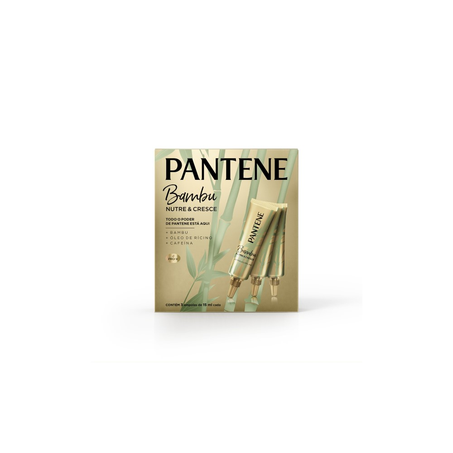 Ampola de Tratamento Pantene Bambu com 3 Unidades 15Ml