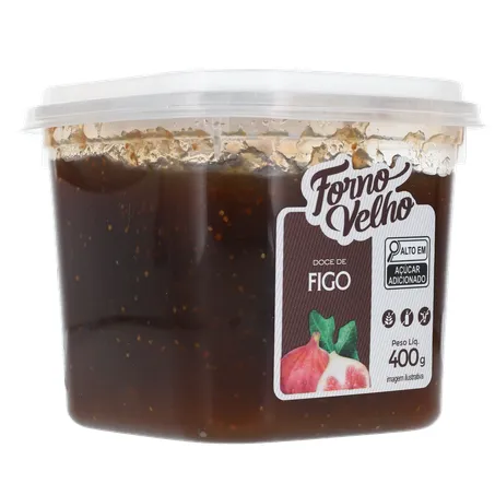 Doce fruta forno velho figo 400g 360-32