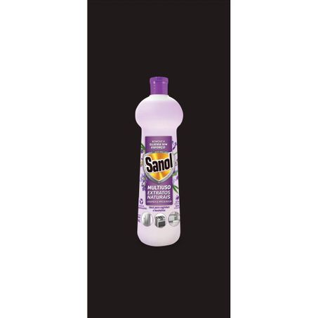 Limpador multiuso extratos de lavanda e melaleuca sanol 500ml