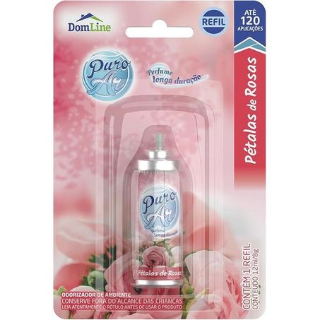 Neutralizador Refil Dom Line 250ml Puro Ar Petalas De Rosas