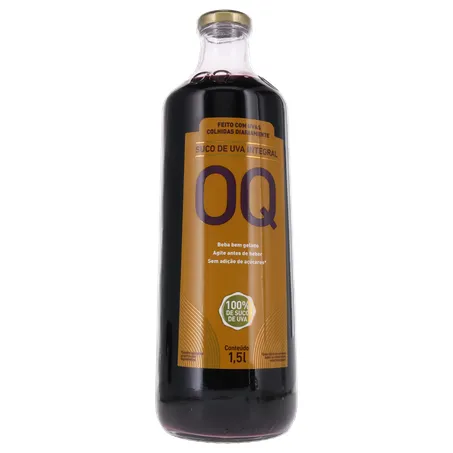 SUCO DE UVA INTEGRAL OQ GARRAFA 1,5L 360-35