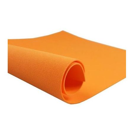 Folha e.v.a laranja 40x47