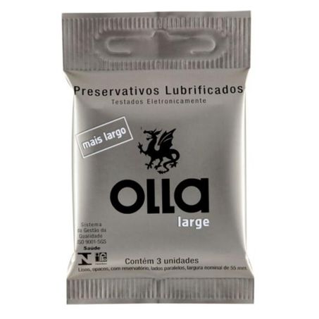 PRESERVATIVO LUBRIFICADO OLLA LARGE