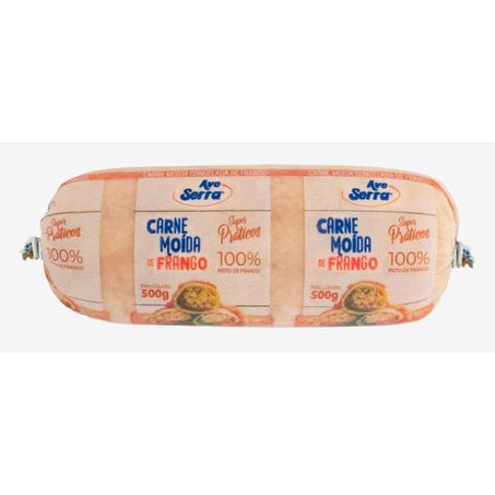 CARNE MOIDA FRANGO AVE SERRA 500G CONGELADO