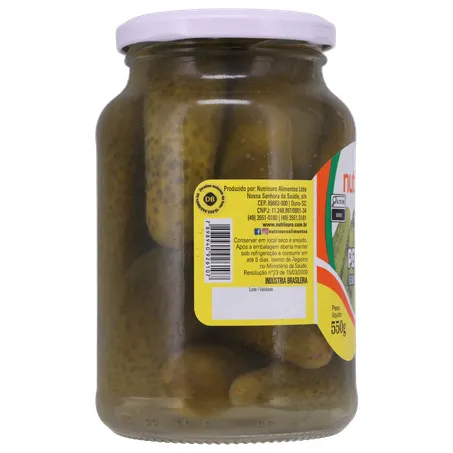 Pepino em Conserva Nutriouro 300G 360-27