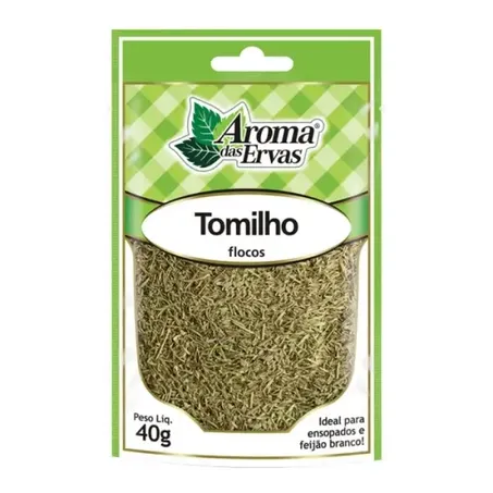 Tomilho Em Flocos Aroma das Ervas 40g