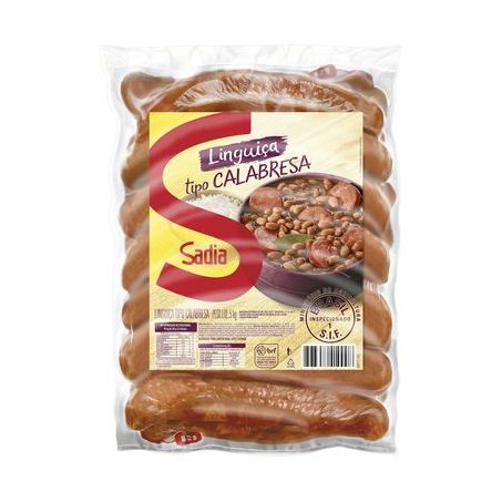 LINGUICA CALABRESA SADIA 5KG
