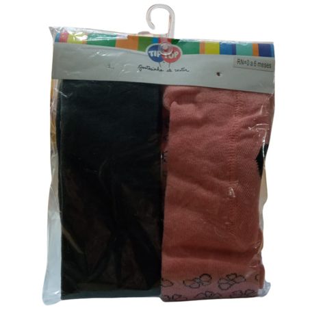 Kit meia calca cinza escuro rn 2un