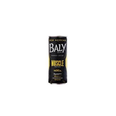 Energético Baly Muscle Protein Tropical Lata 250ml