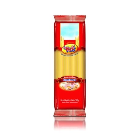 Massa com ovos ninfa espaguete 500g