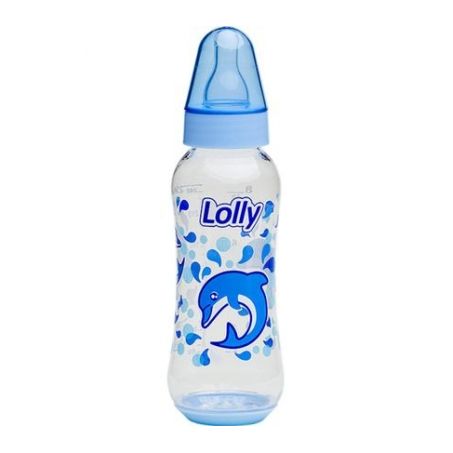 Mamadeira lolly 250ml silicone oceano