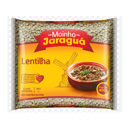 Lentilha moinho jaragua 400gr