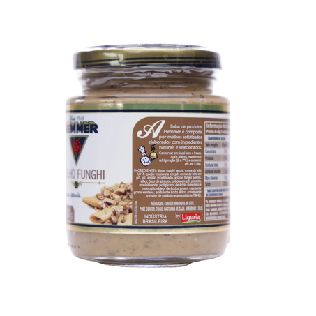 Molho funghi hemmer 220g 360-9