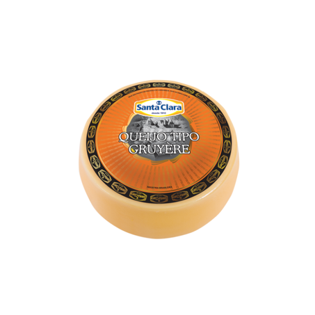 QUEIJO SANTA CLARA GRUYERE PEÇA INTEIRA KG