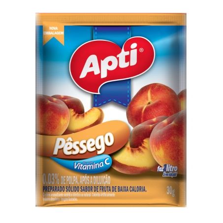 Refresco Apti Pêssego 30g