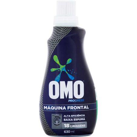 LAVA ROUPAS OMO PROGRESS MAQ FRONTA 630ML