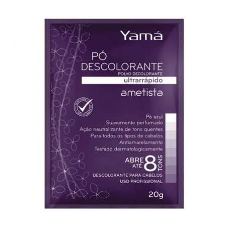 Pó Descolorante Yama Ametista Sachê 20G