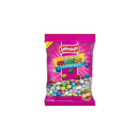 AMENDOIM COLORIDO CONFEITADO AMENDUPA 200G