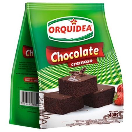 Mistura para bolo orquidea chocolate cremoso 350g