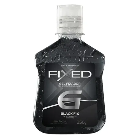GEL FIXED FIX 250G PRETO