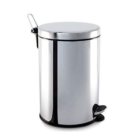 LIXEIRA BRINOX INOX COM PEDAL