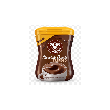 CHOCOLATE QUENTE 3 CORACOES CREMOSO 180G