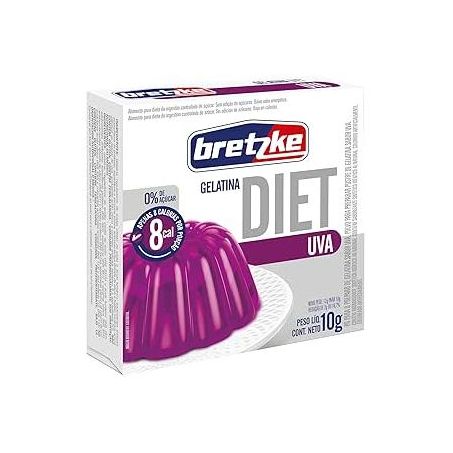 GELATINA BRETZKE UVA DIET 10G 