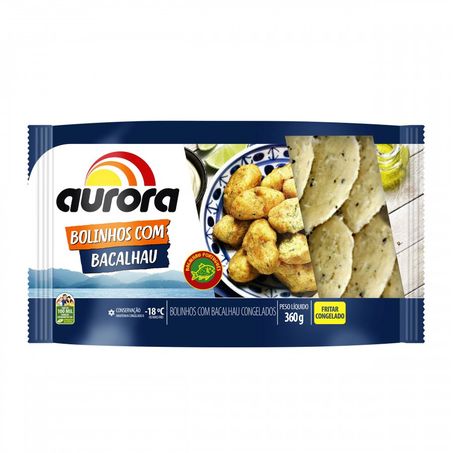 BOLINHO BACALHAU 360G AURORA