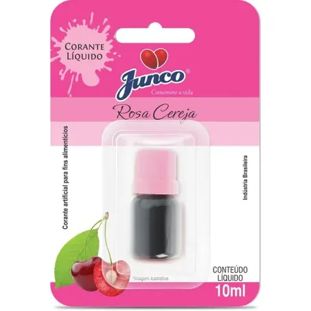 Corante Liq Junco 10ml Rosa