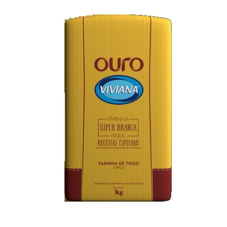 Farinha trigo viviana ouro 1 kg