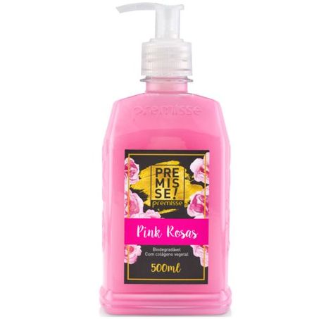 Sabonete Liquido Premisse Pink Rosas 500ml