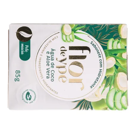 Sabonete em Barra com Hidratante Flor de Ypê Água de Coco e Aloe Vera 85G 360-18